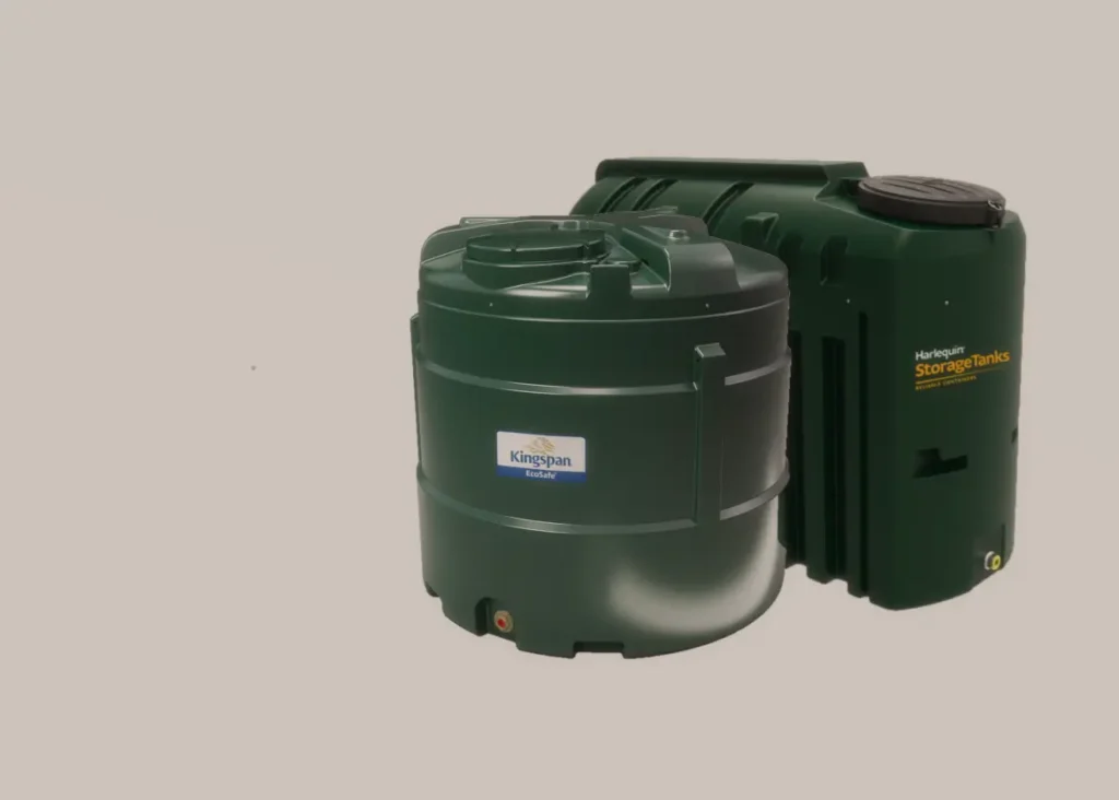 Titan and Harlequin bunded oil tanks